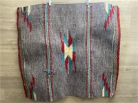 Horse Saddle Aztec Woven Blanket