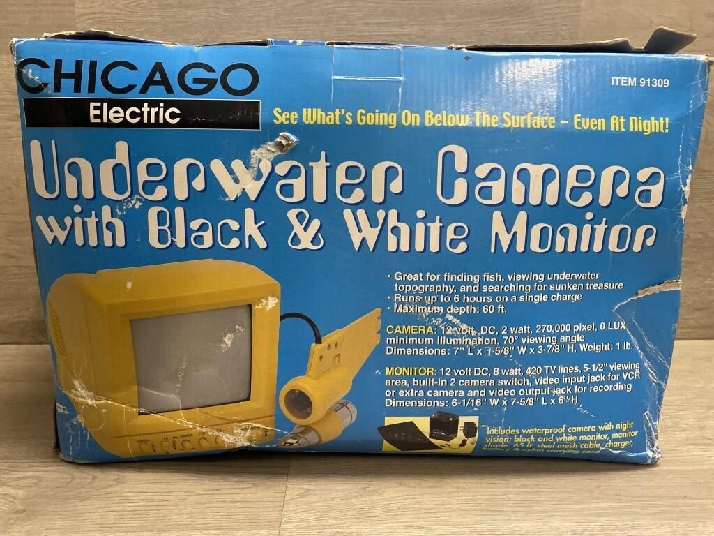 Chicago Electric Camera w/ BW Monitor - Looks New