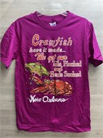 Vtg Single Stitch New Orleans Crawfish Tee Shirt