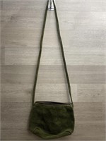 Small Suede Leather Fay Crossbody Purse