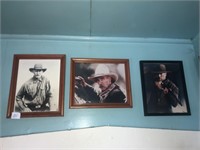 Sam Elliot and other cowboy pics framed