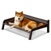 Elevated Dog Bed, 34 Inches Raised Dog Cots Beds f
