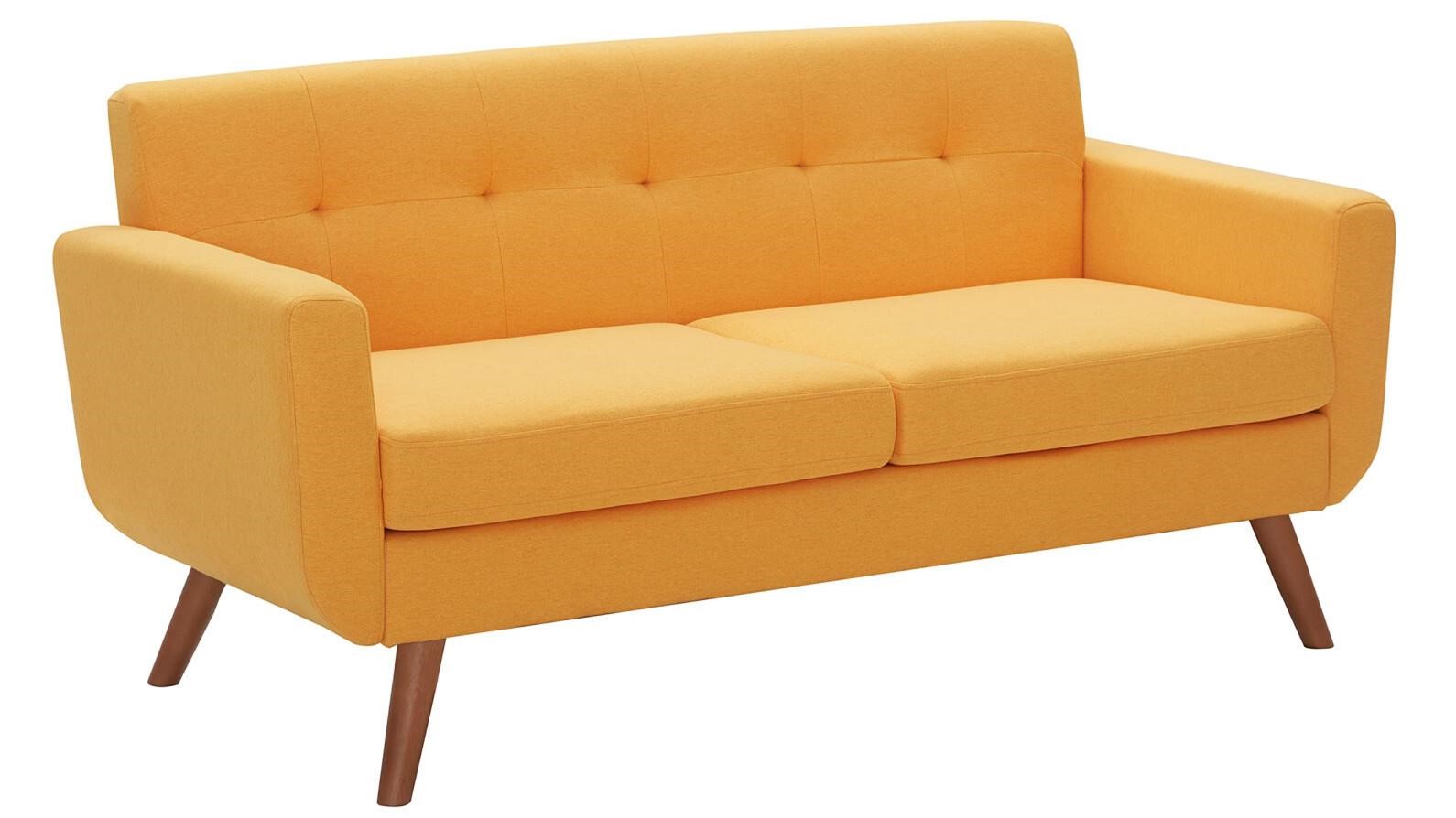 Tbfit 65" W Loveseat Sofa, Mid Century Modern Love