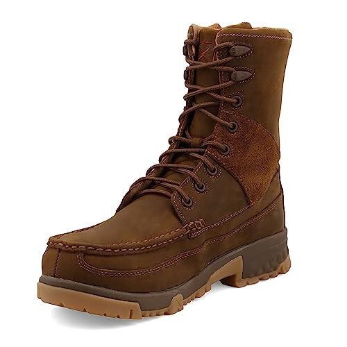 Twisted X 8-Inch Composite Toe Work Boots for Men,