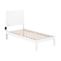 AFI NoHo Twin Bed in White