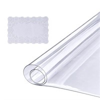 VEVOR Clear Table Cover Protector, 36" x 72" Table