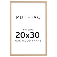 puthiac 20x30 Oak Wood Picture Frames -20"x30" Pos