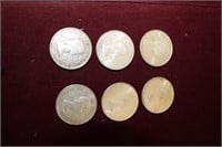 1960s Canadian Silver Half Dollars