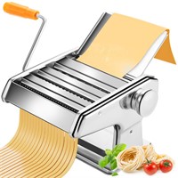 PARACITY Pasta Maker, Pasta Machine with 8 Adjusta