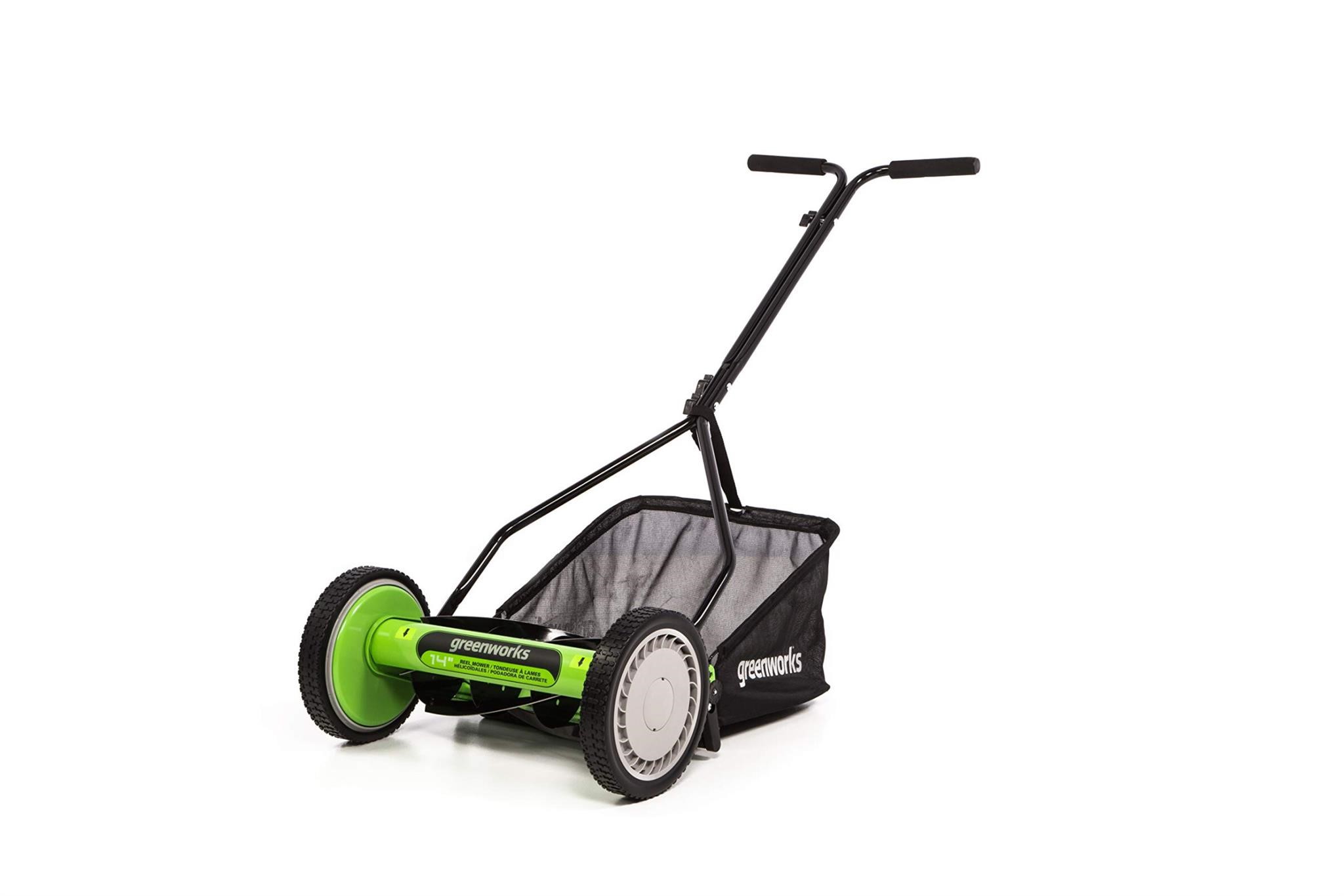 Greenworks 14-Inch Reel Lawn Mower RM1400