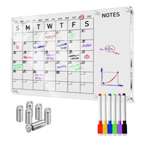 Acrylic Calendar for Wall,Measures Approximately "