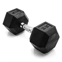 CAP Barbell 35 LB Coated Hex Dumbbell Weight, New
