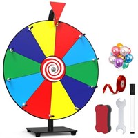 14 Inch Spinning Prize Wheel- 10 Slots Heavy Duty