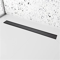 32 inch Linear Shower Drain with Removable Square
