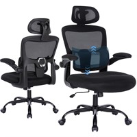 Ergonomic Mesh Office Chair with Lumbar Support- A