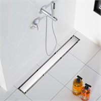 Neodrain 24-Inch Linear Shower Drain- with 2-in-1