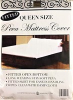 Better Home PEVA Fitted Mattress Cover Protector W