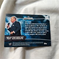 2011 Topps WWE Champions "Mean" Gene Okerlund