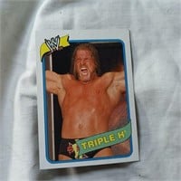 Triple H  WWE Heritage III Chrome Trading Cards