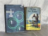 A Wrinkle in Time & Flying for Fame Books