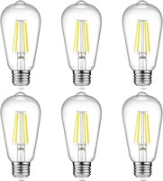 NEW $40 6PK Edison LED Light Bulbs (60W)