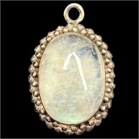 925 Sterling and Crystal Pendant - Silver