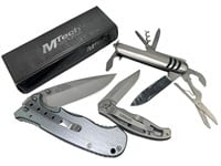 Multiple Pocket Knives - Gerber, MTech, etc
