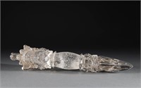 Crystal artifacts from the Qing Dynasty