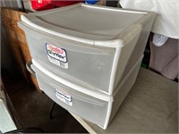 Pair of Sterilite Clearview Pull Drawer Storage