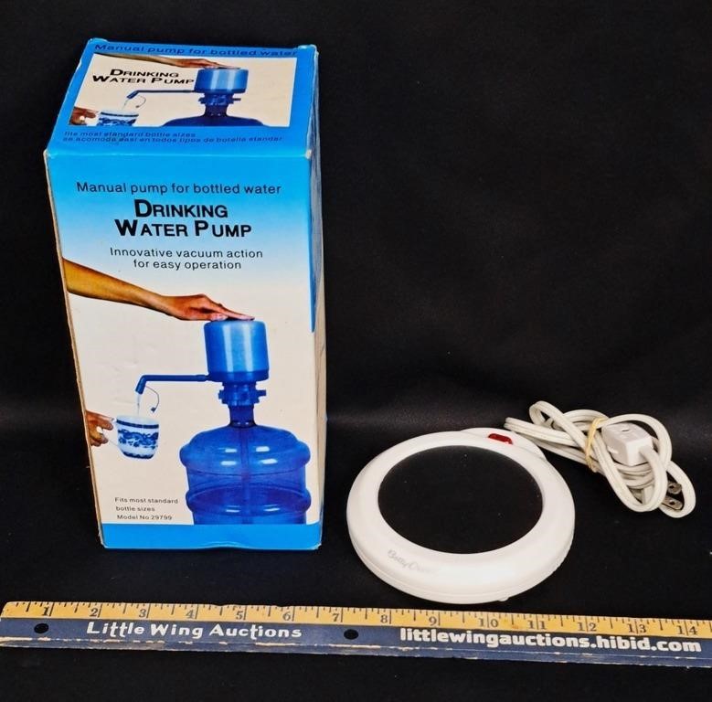 Water Pump-New & Electric Cup Warmer-Tested