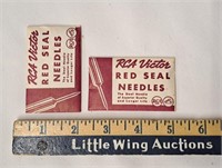 RCA Victor Red Seal Phonograph Needles-Sealed x2