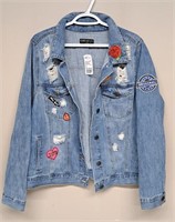 FOREVER 21 Jean Jacket-XXL-NEW