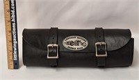 ARROGANT BASTARD Leather Saddlebag