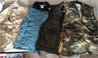 Lot of Hunting and Cool Weather Vests