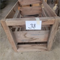 Wooden Crate, Marked Holtville, California