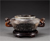 Hetian jade amphorae before Ming Dynasty