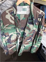 Camouflage Large Regular Pants Shirt Set