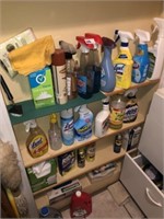 Balance of Cleaning Supplies in Shelf