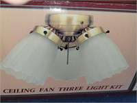 Ceiling Fan Three Light Kit