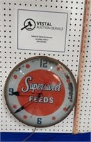 Supersweet Feeds Clock