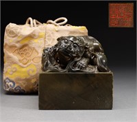 Shoushan stone seal of Qing Dynasty