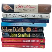 Hardback Novel Books - Ricky Martin, David Brock