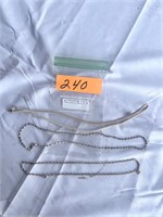 3 .925 Necklaces