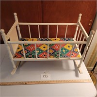 Antique Rocking Crib