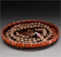 Qing Dynasty Qinan agarwood beads 108