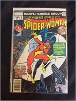 The Spider Woman #1 Marvel 1978 - ink on cover