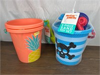 NIB 3 Sand Toy Buckets