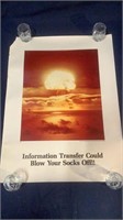Vintage Incentive Marketing Bomb Blast Poster