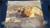 Volcano Crater Picture Poster