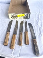 Vintage Knives from Butcher Shop